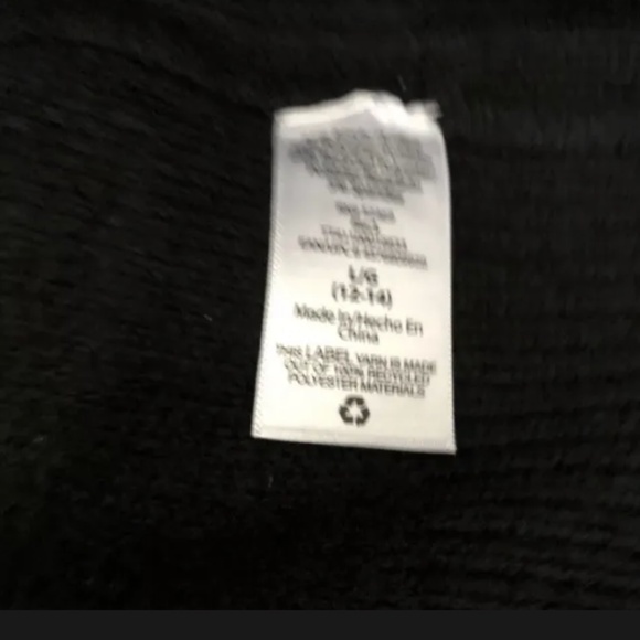 Time and Tru Women’s Black Shawl Collar Cardigan Coatigan Size Large (12-14) NEW - Picture 9 of 11